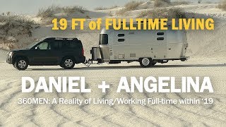 LiveWork Fulltime 19ft Airstream Bambi [upl. by Santos468]