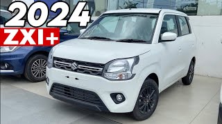 WAGON R 2024 ZXI PLUS TOP MODEL ₹81 Lakh ❤️ MARUTI SUZUKI WAGONR ZXI PLUS 2024 WHITE COLOUR 🔥 [upl. by Adalheid]