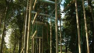 Miriam and Dermot go Highroping in Tollymore mountain centre [upl. by Snow930]