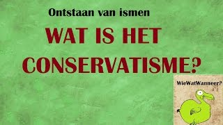 Wat is conservatisme En Romantiek [upl. by Nic566]