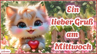 Guten Morgen  Ein lieber Gruß für Dich 💖🌸️ Grußvideo kostenlos zum Teilen für WhatsApp amp Co 💌 [upl. by Gayle]