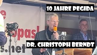 Dr Christoph Berndt AfD 10 Jahre Pegida Dresden 201024 [upl. by Eda]