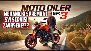 Yamaha MT09 Mehanicki spremna  Svi servisi gotovi Moto Diler EP 3 [upl. by Fanchet411]