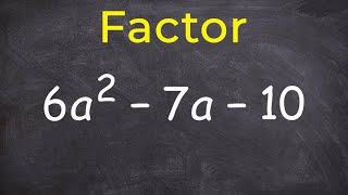 Factoring practice  Learn how to factor  Step by step math instruction [upl. by February267]