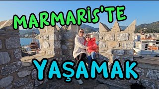 MARMARİSTE YAŞANIRMI 2024 FİYATLARI  NERDE NE YENIR  Marmaris vlog [upl. by Ahsirhcal]