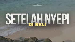 JALAN LAGI SETELAH NYEPI DI BALI [upl. by Aohk]