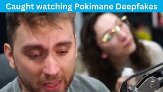 Twitch Streamer gets caught watching deepfakes of Pokimane  Stories From Creators 116 [upl. by Whitehouse]