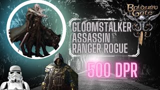 BEST Astarion Gloomstalker Assassin Ranger Rogue Multiclass Build Baldurs Gate 3 [upl. by Lieno]