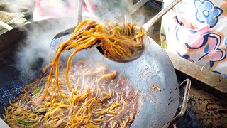 STREET FOOD in PENANG MORNING MARKET  Malaysia  Jelutong Street Market [upl. by Zeeba169]