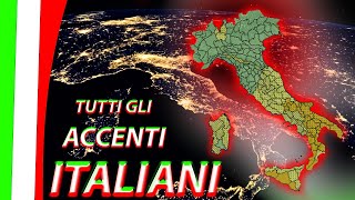 TUTTI gli ACCENTI ITALIANI per ogni PROVINCIA [upl. by Oleusnoc]