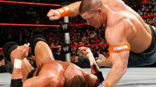 Raw John Cena vs Triple H [upl. by Barkley]