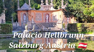 Palacio de Hellbrunn Salzburg Austria 🇦🇹mividaenaustriaaisavlogsenacción [upl. by Mukund]