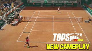 TOPSPIN 2k25  Serena Williams VS Steffi Graf  Roland Garros  Gameplay [upl. by Eiduj311]