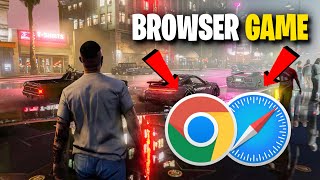 Top 5 Free Browser Games Like GTA 😍 For Low End PC 2024 [upl. by Ydnec]