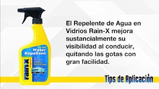 ¿COMO SE APLICA EL REPELENTE RAINX WATER REPELLENT [upl. by Rofotsirk402]