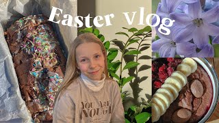 EASTER VLOG I święta wielkanocne przygotowania dni wolne od szkoły I [upl. by Elleval]