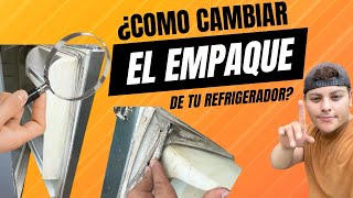 Como cambiar empaques de las puertas del refrigerador [upl. by Terbecki668]