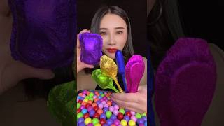 Chocolate asmr eating chocolate eating challenge shorts asmr chocolate [upl. by Aihsatal]