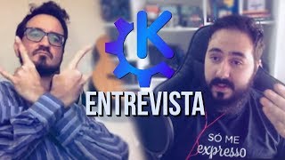 O UNIVERSO KDE  DIOLINUX ENTREVISTA TOMAZ C  Parte 1 [upl. by Eiba]