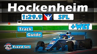 iRacing Super Formula Lights Hockenheimring Track Guide  1299  2024 Season 2 [upl. by Thilde]