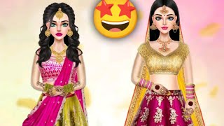 Girls games dress up makeup  dress up game bhondulam [upl. by Francois197]