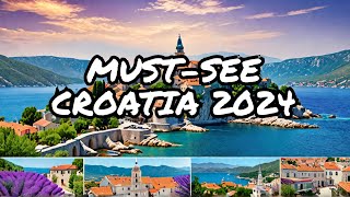 Croatia Travel Guide 2024 🇭🇷 Secrets Highlights and More [upl. by Hgielra548]