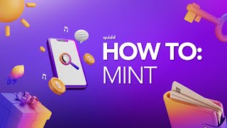 How to mint on Quidd D8 Quidd Academy minting mint Quidd [upl. by Oinigih]