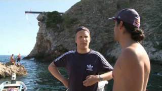 Red Bull Cliff Diving 2009 Croatia  Oliver Pocher [upl. by Yleve]