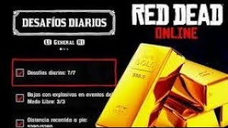 DESAFIOS DIARIOS 12224 BuitreClaro de BolgerCormoranGrosellero NegroRED DEAD 2 ONLINE [upl. by Cully943]