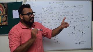 HEAT TRANSFER LECCTURE SERIES EPISODE 2 FOURIER LAW OF HEAT CONDUCTION [upl. by Rawley]