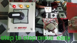 Rotary switch wiring 100amp Part  2  Clear description  अब तो बच्चा भी कनेक्शन कर लेगा [upl. by Yanrahs]