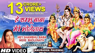 हे शम्भू बाबा Hey Shambhu Baba Mere Bhole Naath I Shiv Bhajan I Shiv Mahima I Anuradha Paudwal [upl. by Varin]