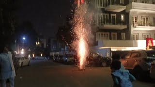 आतिशबाजी Atish bazi  copyrightfree atishbazi diwali suhagratvlogs fireworks fire [upl. by Llewoh]