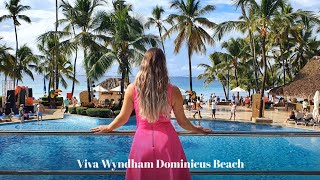 Viva Wyndham Dominicus Beach pools bars and beach part 2  Bayahibe Dominican Republic  4K [upl. by Adnilram]