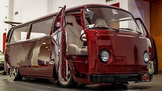 1974 Volkswagen Transporter Kombi Type 2 T2 Bay Window Camper Van Lowrider Build Project [upl. by Bennion]