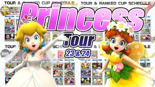 Princess Tour 23 amp 24  Tour and Rank Schedule  Skills Values [upl. by Herzberg925]