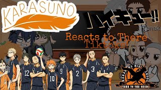 🧡Haikyuu Reacts To Karasuno Tiktoks🧡 [upl. by Notniv]