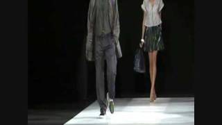 Giorgio Armani Milan Menswear Spring Summer Collection HQ 2010 Part 1 of 2 [upl. by Cirda485]