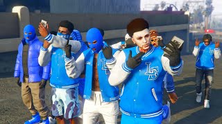 GTA 5 BLOODS VS CRIPS WITH SUBSCRIBERS READY FOR GTA 6 [upl. by Elmina]