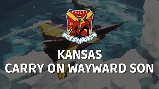 Kansas  Carry on Wayward Son  Karaoke Instrumental  Lyrics [upl. by Milan]