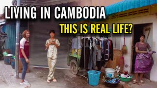 This is Life Of Cambodia Ultimate Street Walk  REAL LIFE Travel Cambodia  Solo Walk [upl. by Liarret982]