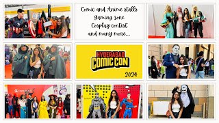 Comiccon Hyderabad 🔥  2024  Hitex Exhibition Centre 📍comiccon comicconhyderabad [upl. by Anassor]