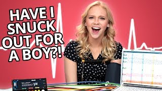 Jordyn Jones takes a Lie Detector Test  Detected [upl. by Hoffmann]