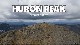 HURON PEAK TRAIL RUN  5258 Project [upl. by Quickel]