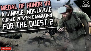 How good is Medal of Honor VR on Quest 2 for SINGLE PLAYER  Oculus Quest 2 Gameplay [upl. by Chapnick]