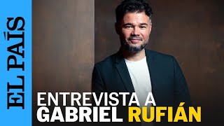 ELECCIONES CATALUÑA  Gabriel Rufián ERC “Habrá referéndum con el PSOE o con el PP”  EL PAÍS [upl. by Yeclehc208]