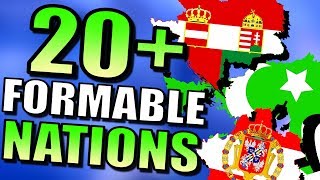 20 Formable Nations AI ONLY  Hearts of Iron 4  HOI4 [upl. by Yssirhc]