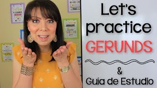 CÓMO USAR GERUNDIOS EN INGLÉS  PRÁCTICA [upl. by Ateikan288]