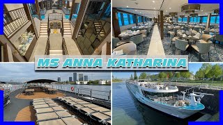 Rundgang Flusskreuzfahrtschiff MS Anna Katharina  Phoenix Reisen  4K [upl. by Oinolopa]