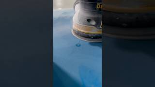 Sanding flush metallic epoxy bubble repairs asmr satisfying construction [upl. by Margi]